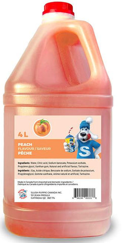 SP Peach Syrup 4 Ltr (6537375)