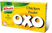 Unilever Oxo Knorr Chicken Sachets 72g 16's (14/case)