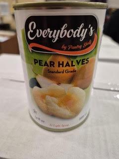 Pantry Shelf Pear Halves  24x398ml