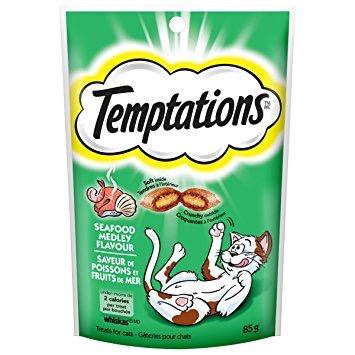 Whiskas Temptations  Seafood Medley Flavour 12/85g