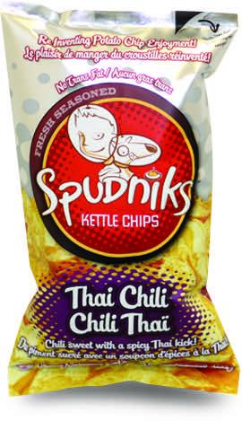 Spudnik's Thai Chili Kettle Chips 15x150g