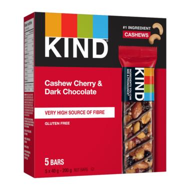 Kind Dark Chocolate Cherry Cashew 12x40gx6 per case