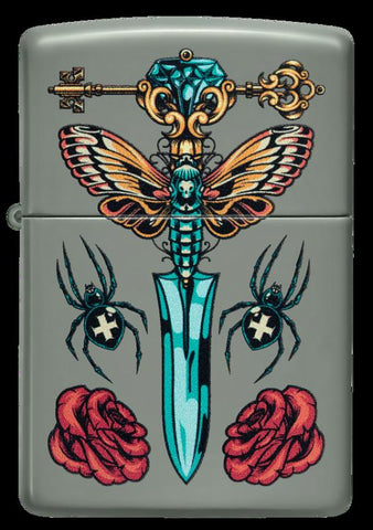 Zippo Gothic Dagger Design (49860)