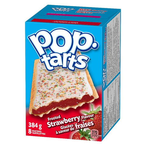 Kellogg's Pop Tarts Frosted Strawberry 400g x 12 per case