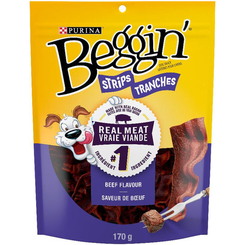 Purina Beggin Strips Bacon Beef  6x170g