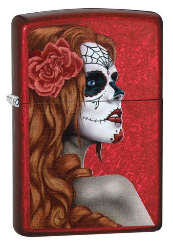 Zippo Day of the Dead Girl red CLC15 (28830)