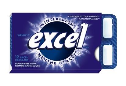 Excel Winterfresh SF Gum 12 x 18/case (100569)
