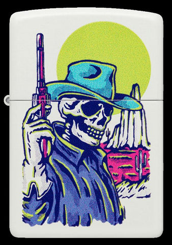 Zippo Wild West Skeleton Design (48502)