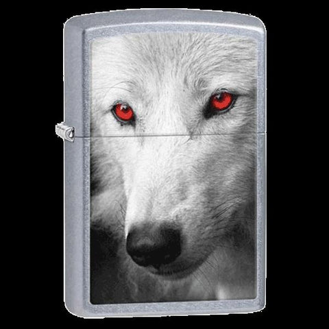 Zippo Classic Street Chrome Wolf Eyes (28877)