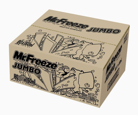 Mr Freeze Jumbo 80 x150ml