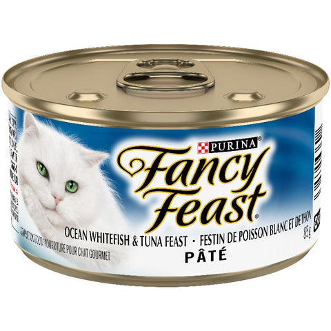 Purina Fancy Feast Pate Ocean Whitefish  24x85g