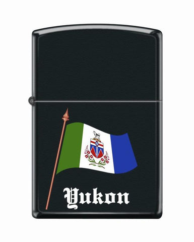 Zippo Souvenir Flag of Yukon (218-072427)