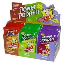 Power Poppers Popping Candy 48x5.5g x 12/case (30950)