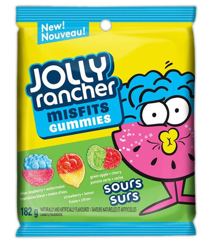 Jolly Rancher Gummies Sours 10x182g (117481) (Imagine)