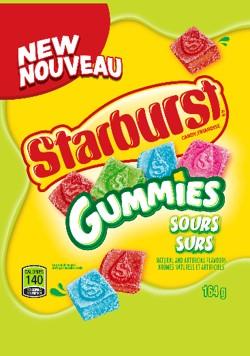 Starburst Gummies Sours 12x164g (MARCELLO) (113277)