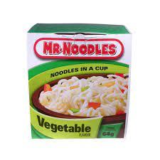 Mr Noodles Cup Vegetable 12x64g