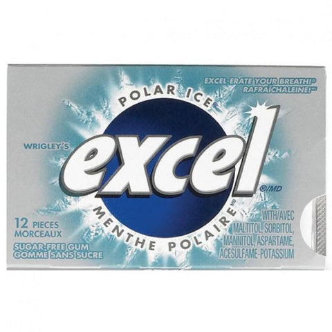 Excel Polar Ice SF Gum 12 x 18/case (100566)