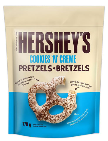Hershey Dipped Pretzels Cookies N Creme 12x170g (120532)