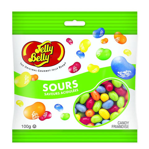 Jelly Belly Sour Grab & Go Bag 12x100g