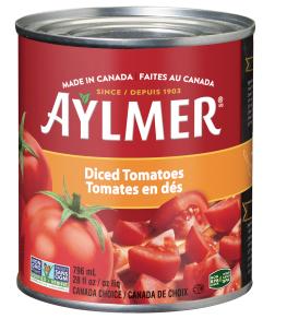 Aylmer Diced Tomatoes 24x796ml