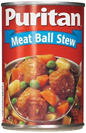 Puritan Meatball Stew 410g x 24 per Case