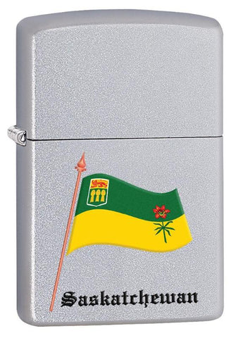 Zippo Souvenir Flag of Saskatchewan  (205-078165) NEW