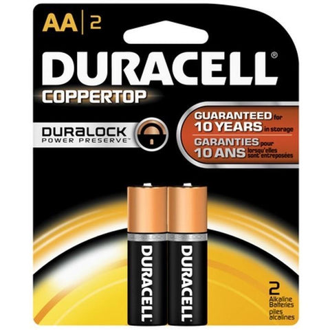 Duracell Coppertop AA2 PACK