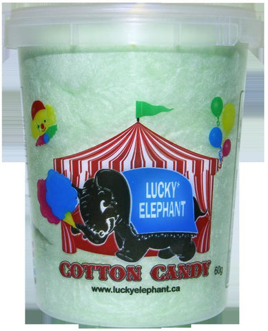 Lucky Elephant Cotton Candy GREEN 24x60g