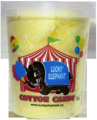 Lucky Elephant Cotton Candy  YELLOW  24x60g