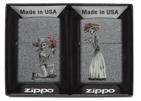 Zippo Iron Stone gift set 28987