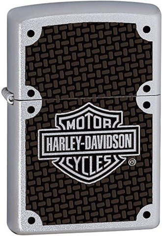 Zippo Harley Davidson Carbon Fiber  (24025)