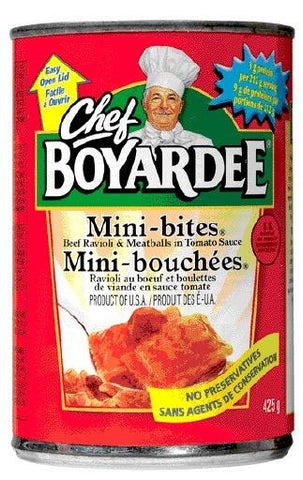 Chef Boyardee Mini Bites  425g x 24 per case