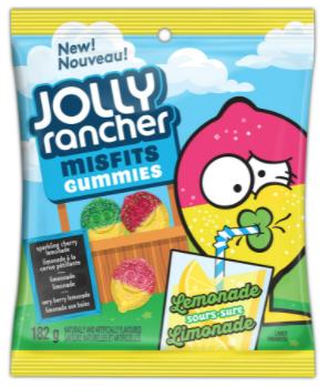 Jolly Rancher Misfits Sour Lemonade 10x182g (120531)