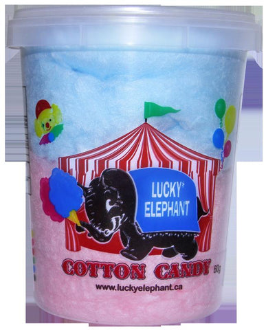 Lucky Elephant Cotton Candy  Pink/Blue 24x60g