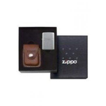 Zippo Leather Prod.Lighter Pouch Gift Set (LPGS) (Lighter not included)