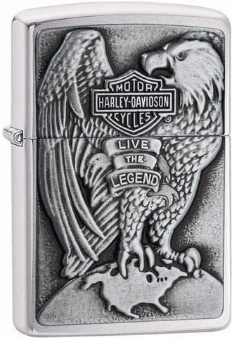 Zippo Harley Davidson Made In U.S.A Egl - Globe (200HD.H231)