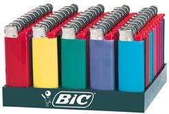 Bic Regular  Lighter 50 count tray x 6/case