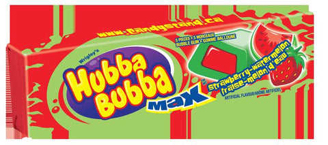 Hubba Bubba Max StrawWtrmln 18ct x 12/case (133234)