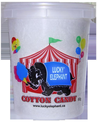 Lucky Elephant Cotton Candy  White  24x60g