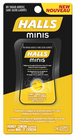 Halls Mini's Honey Lemon SF 8x24 s