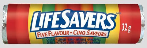 Lifesaver 5 Flavour 20x32g x15/case