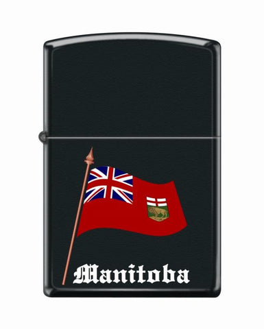 Zippo Souvenir Flag of Manitoba (218-072423)