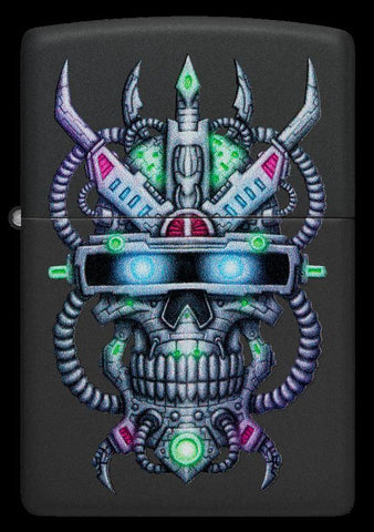 Zippo Cyber Skull Design (48516)